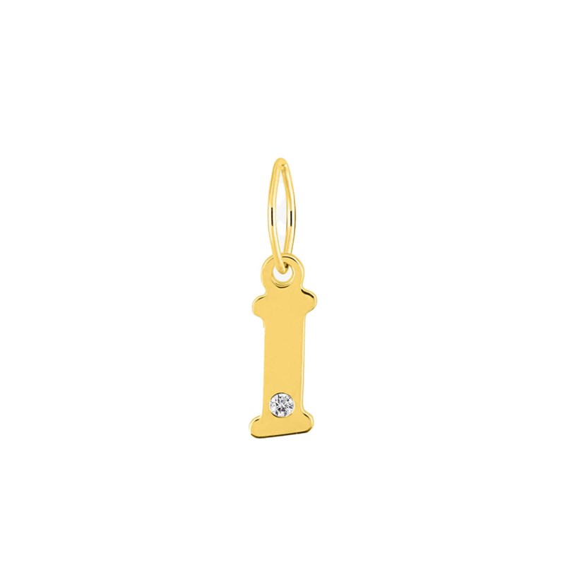 Pendentif Femme - Or 18 Carats - Diamant 0.01 Carats