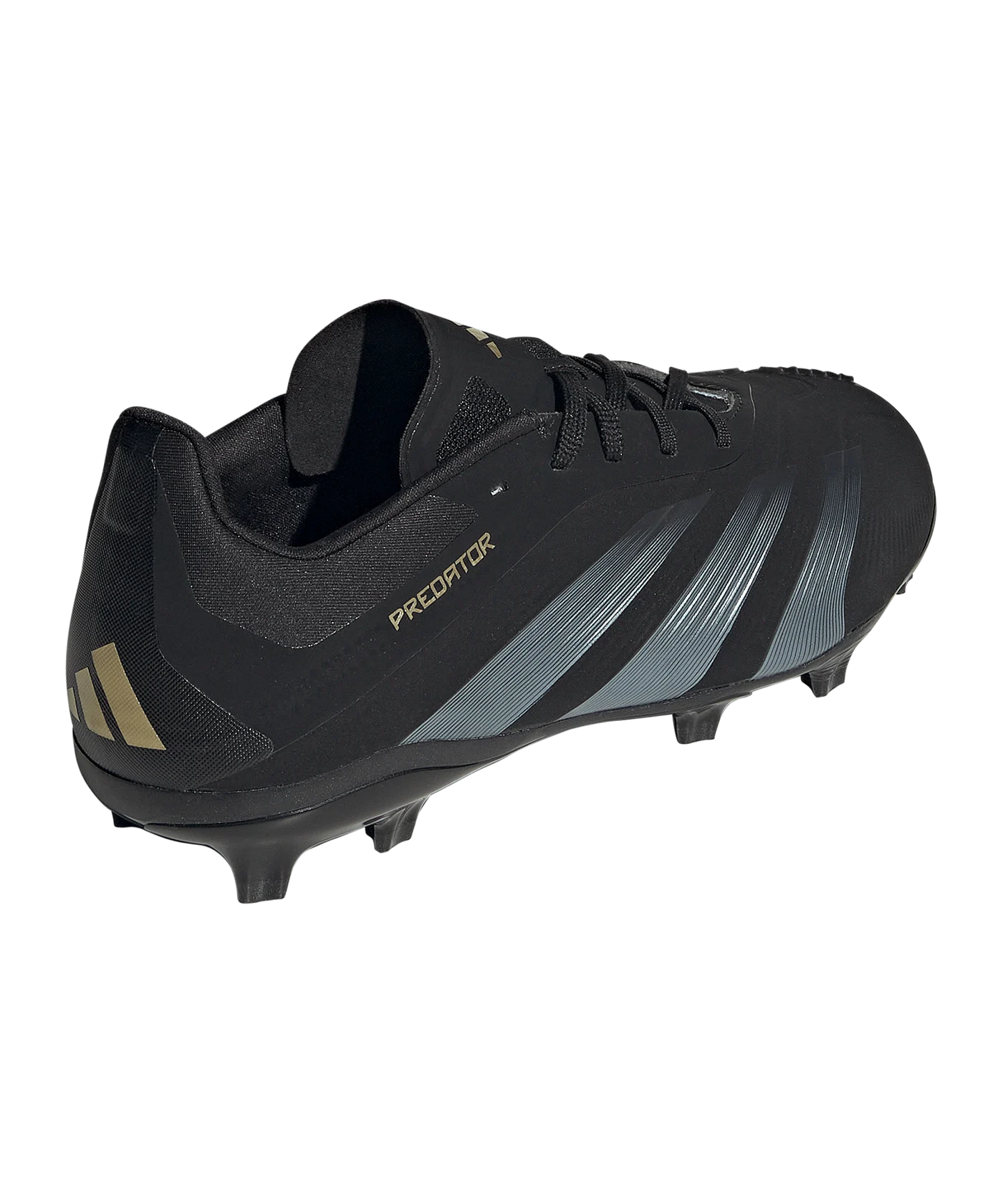 adidas Predator Elite FG Dark Spark Kids Schwarz Grau