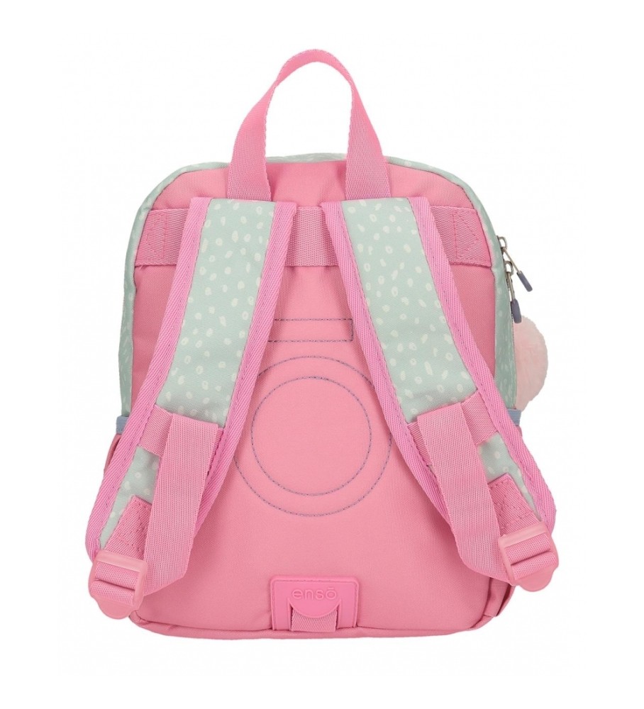 Mochila Enso Love sorvete 28 cm adaptável