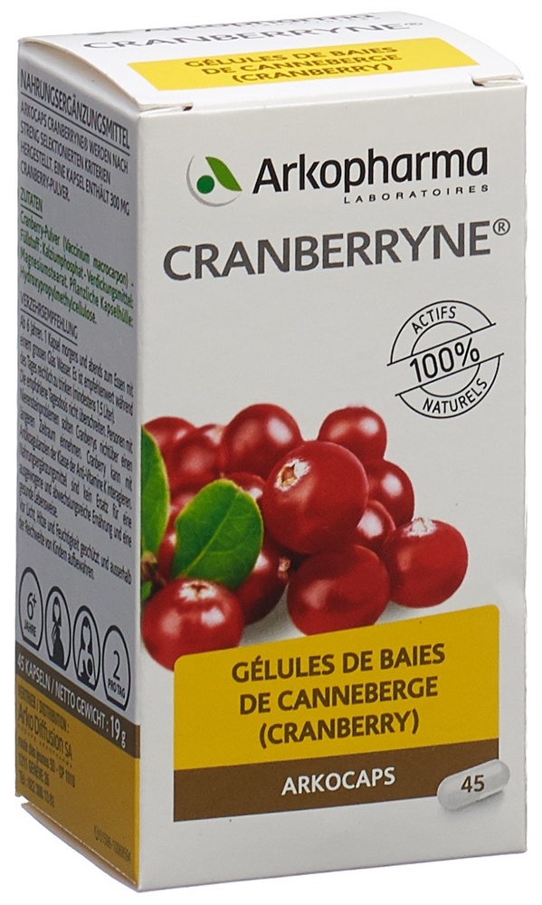 ARKOCAPS Cranberry Kaps pflanzlich 45 Stk