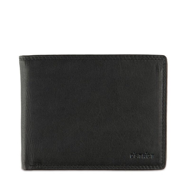 DSTRCT Heren Portemonnee 384130 Black RFID