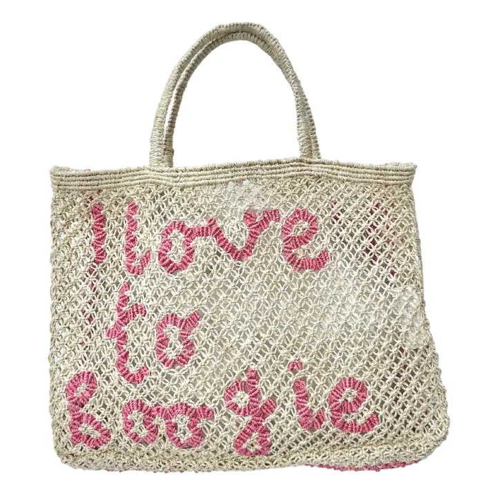 The Jacksons Panier Small I Love To Boogie | Rose poudré