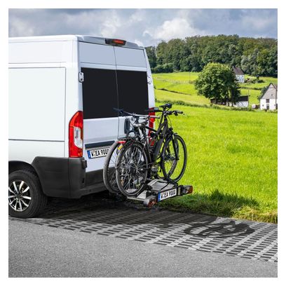 Porte-vélos 2 vélos plateforme SD260 Spécial Portes battantes Fourgon