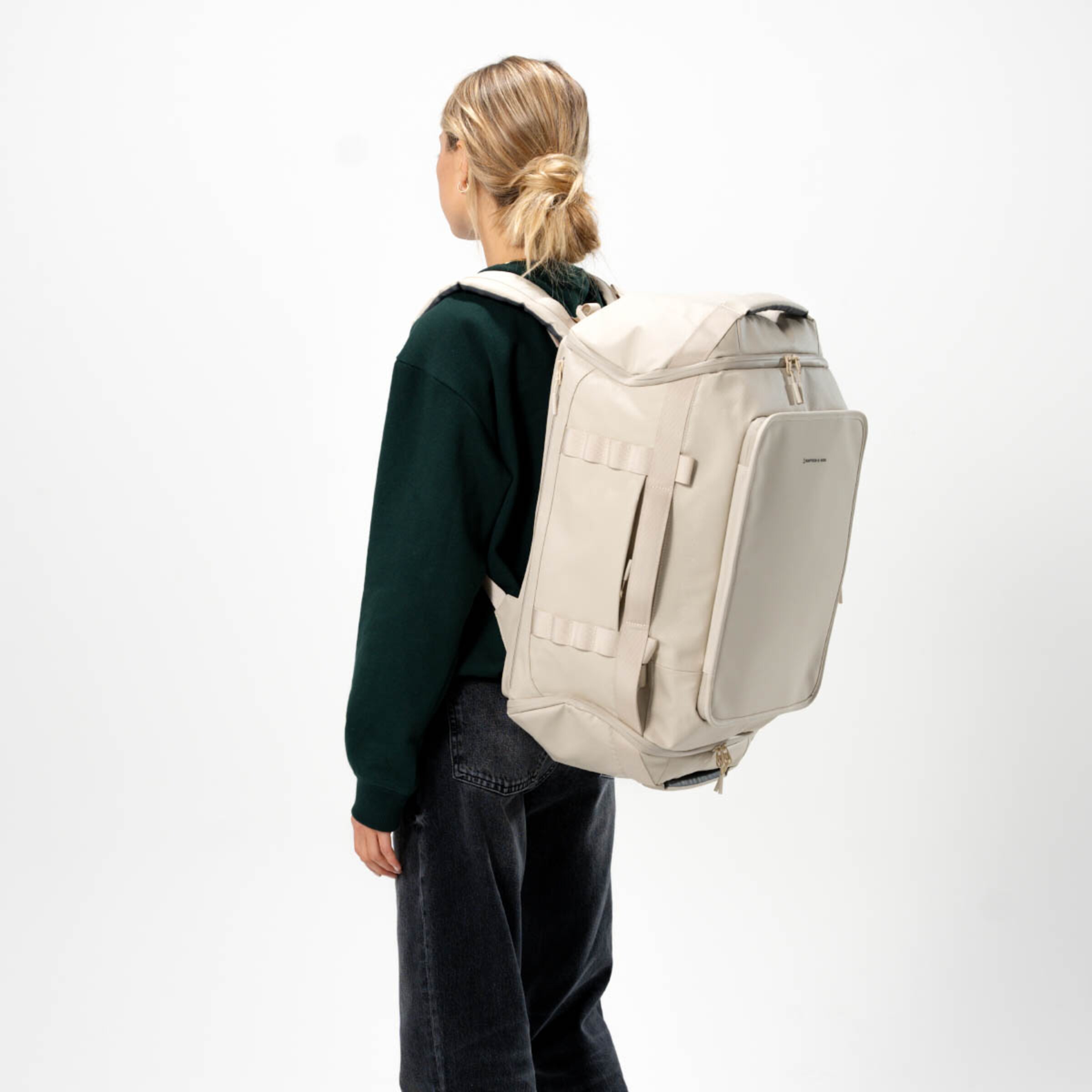 Lisbon Duffle Backpack Sandstone