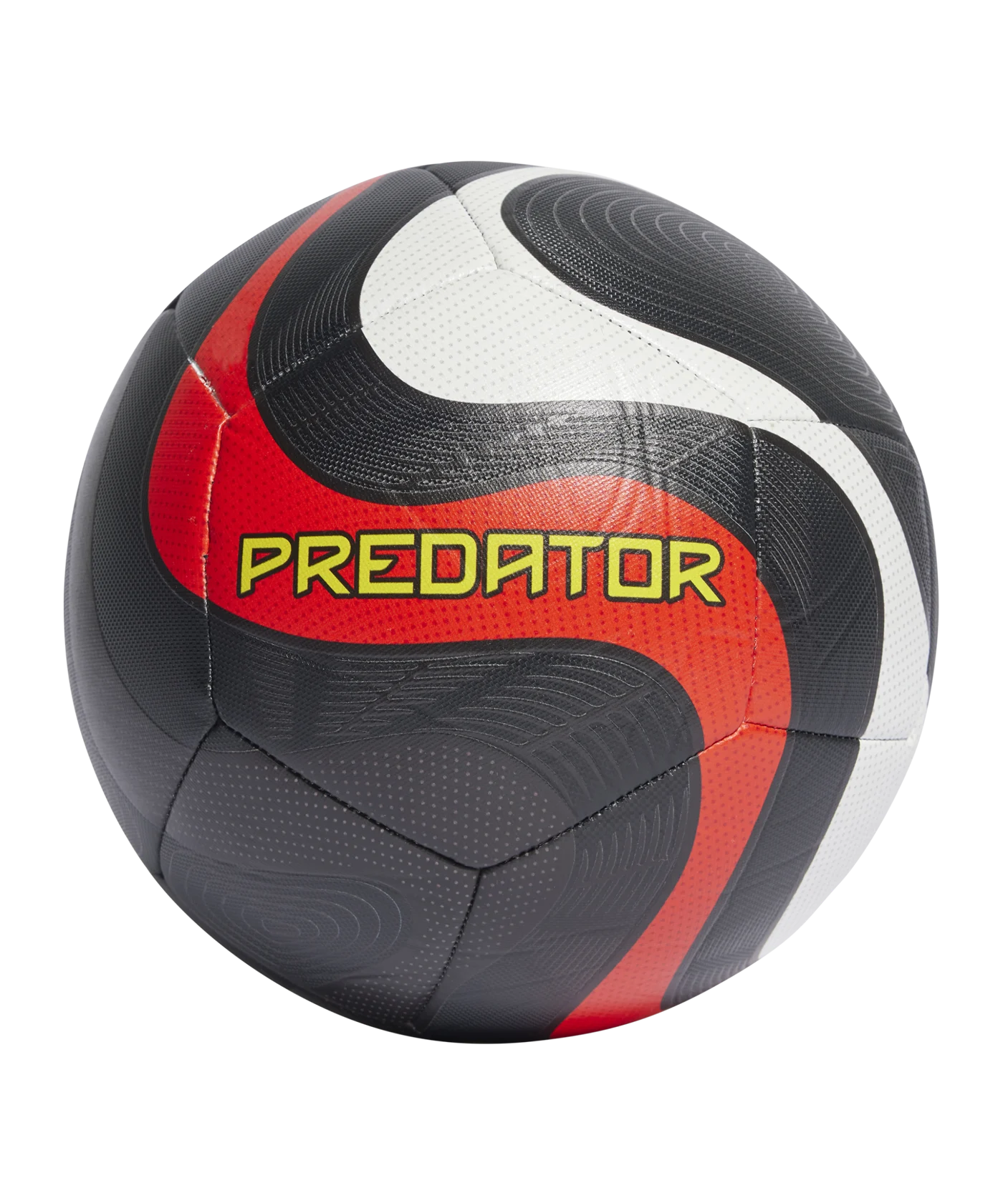 adidas Predator TRN Trainingsball Schwarz Rot