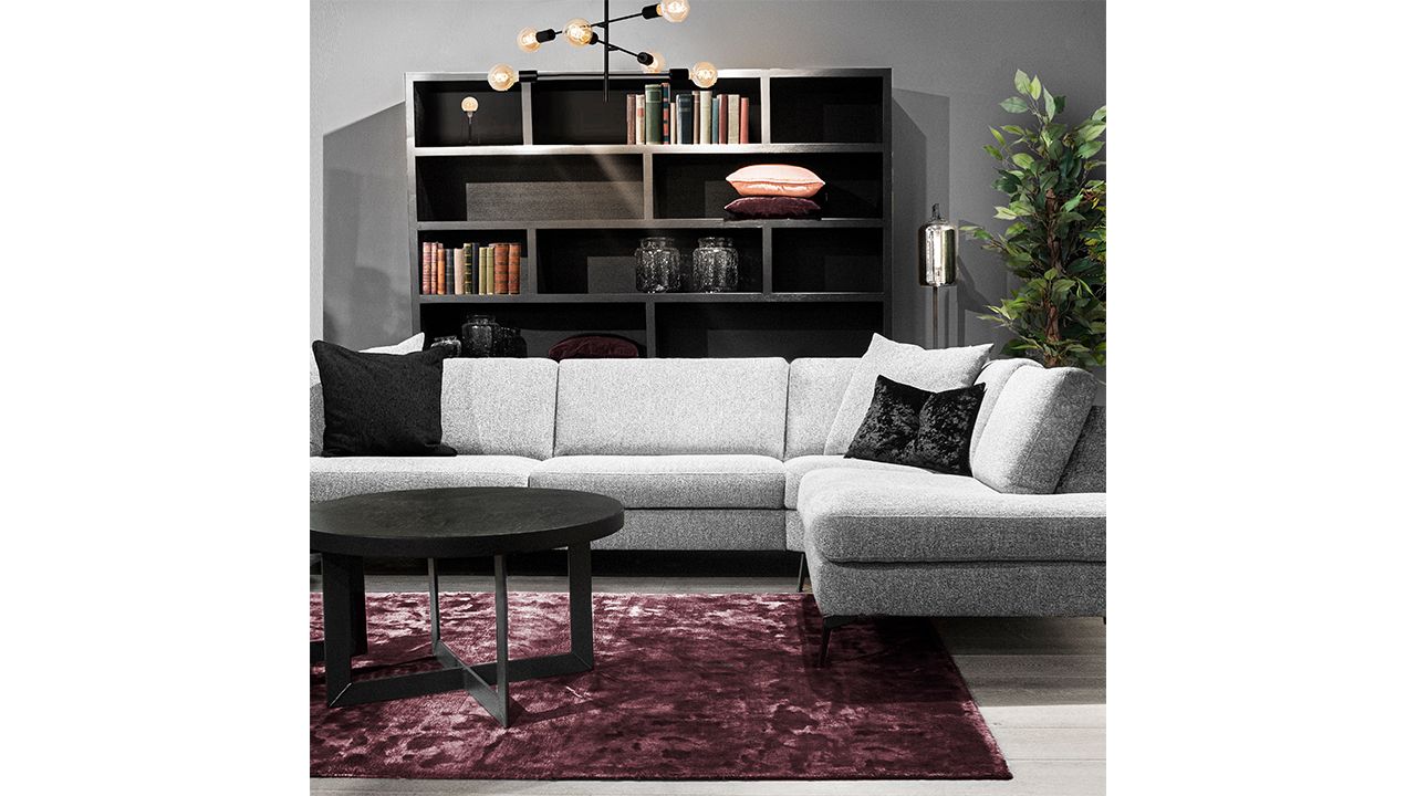 Boekenkast Established B220 x D40 x H210 cm