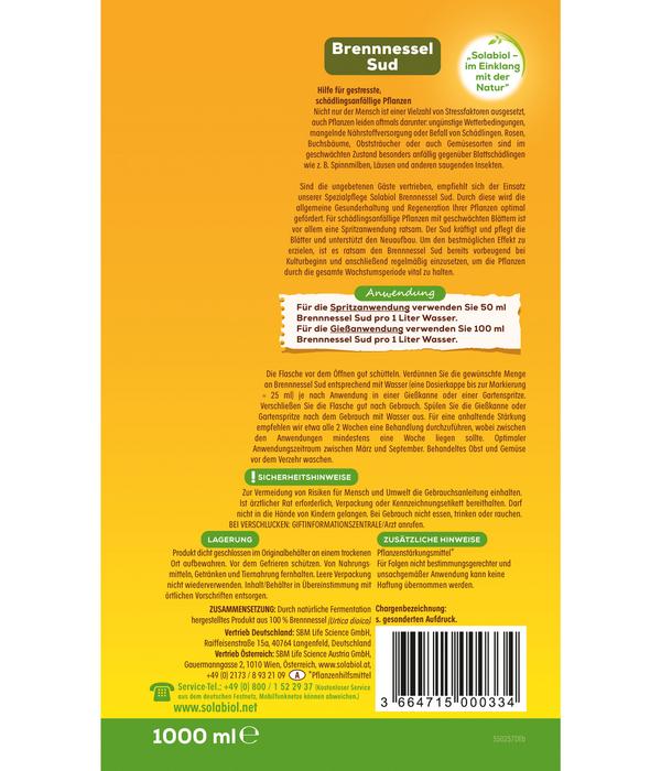 Solabiol® Brennnessel Sud, 1 l