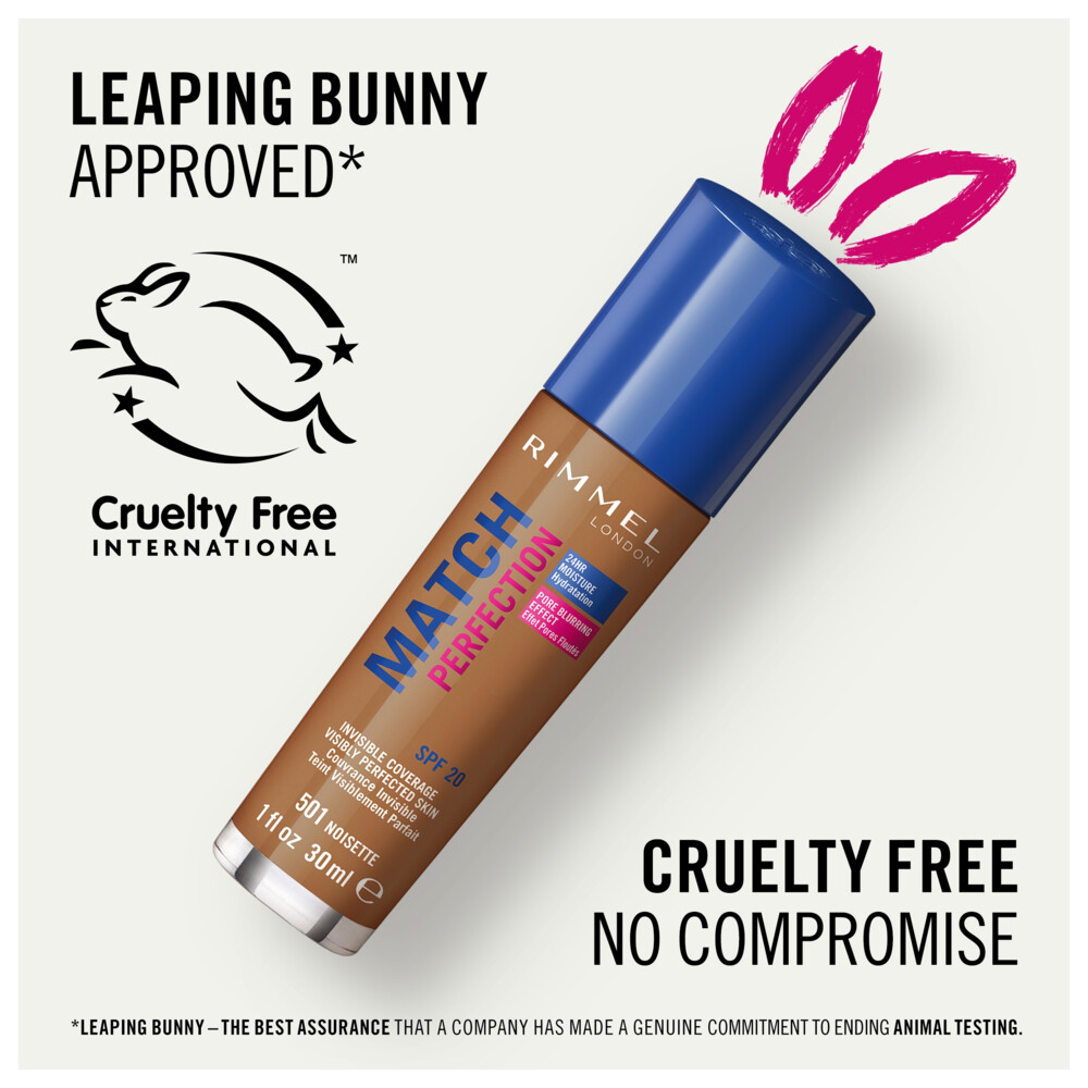 Rimmel Match Perfection Foundation Noisette 50130 ml
