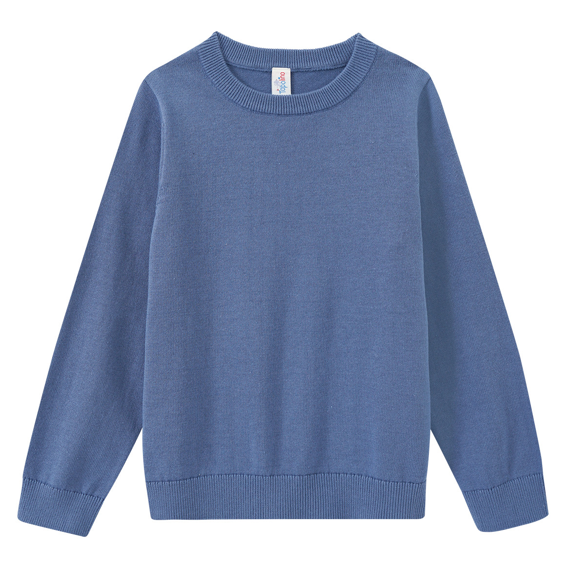 Topolino Jungen Pullover aus Feinstrick blau