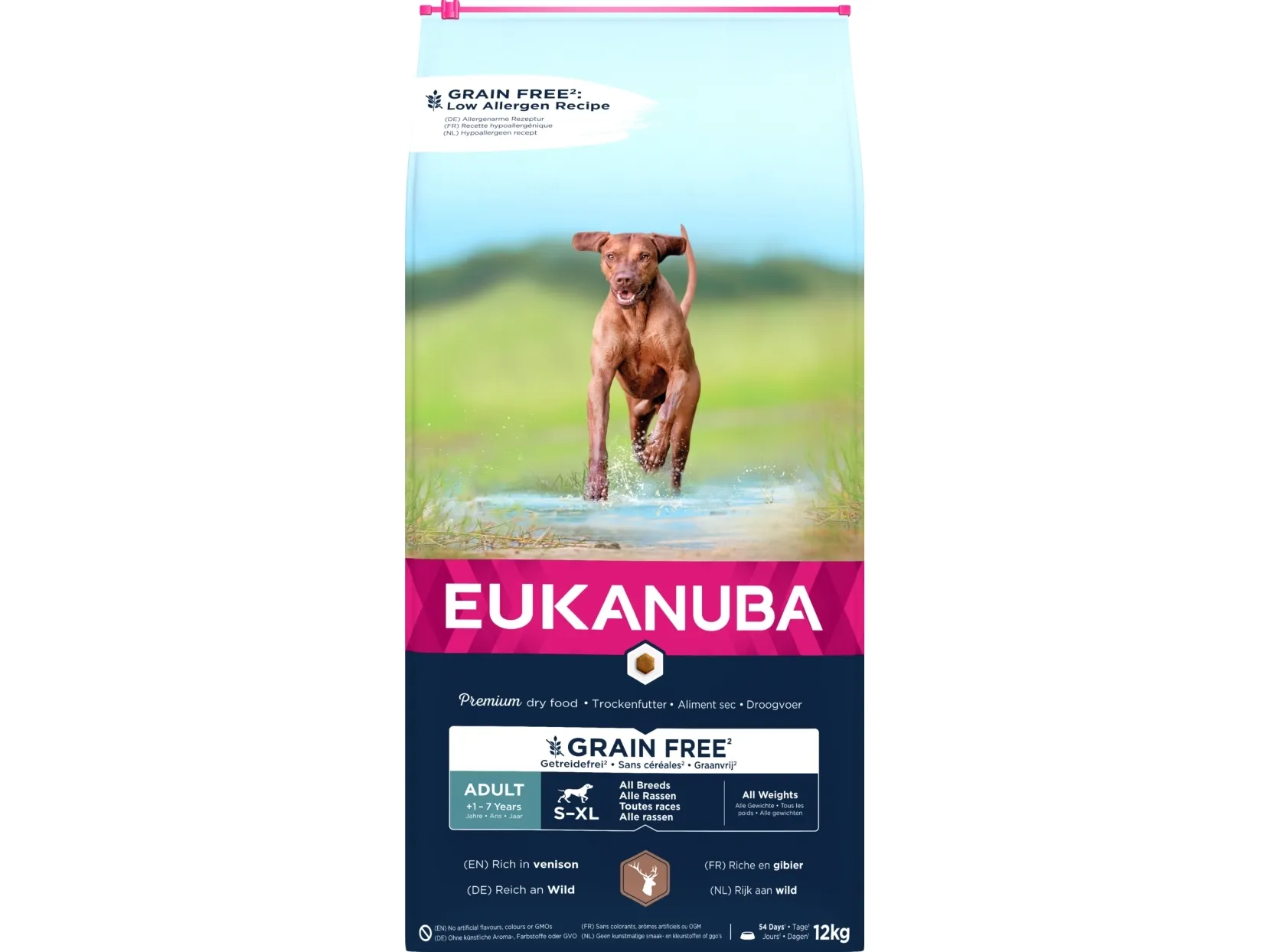 Eukanuba Euk Adult Grainfree Venison 12 KG