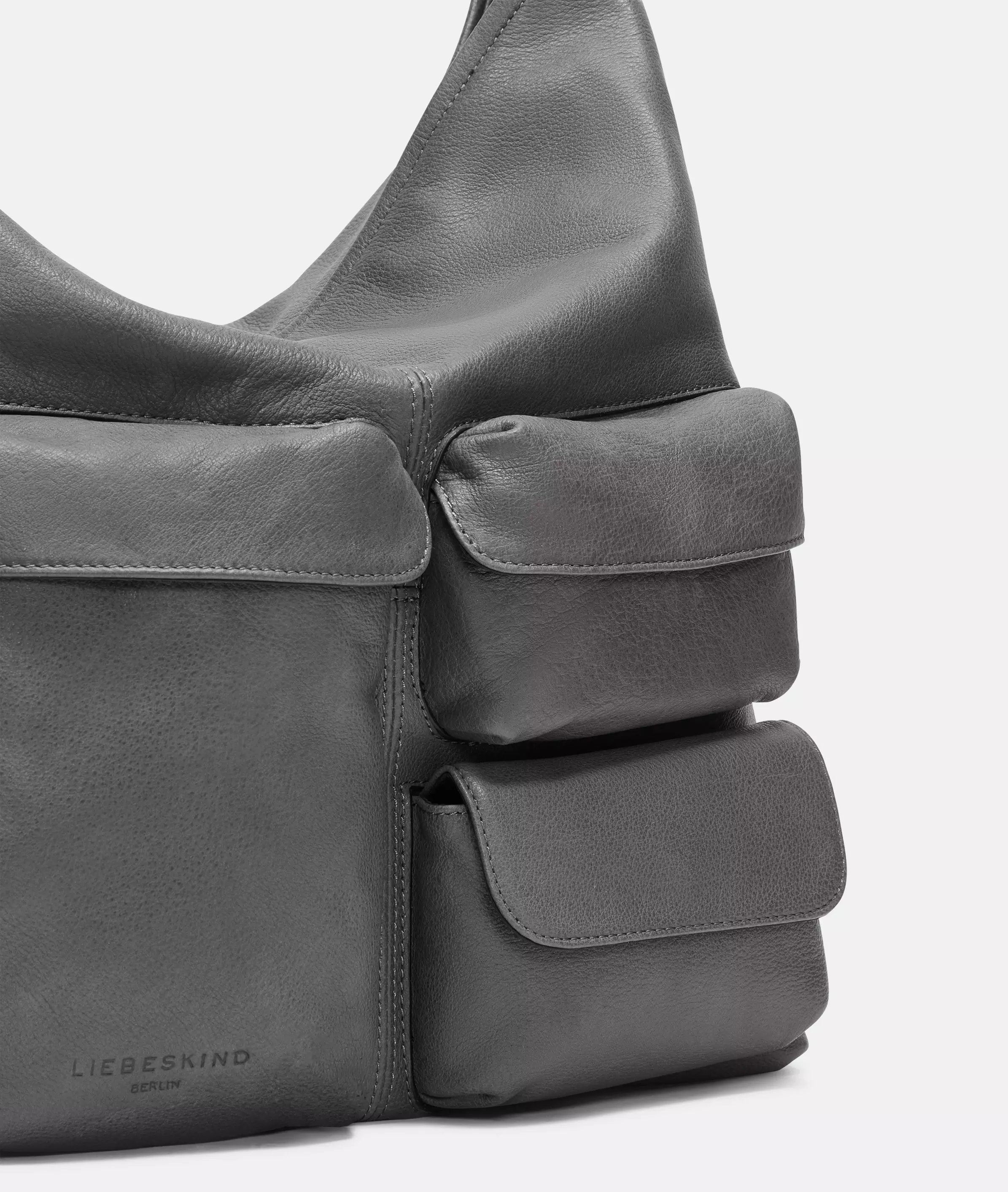 Archive LK 204 Hobo M Spacious hobo bag made from soft leather