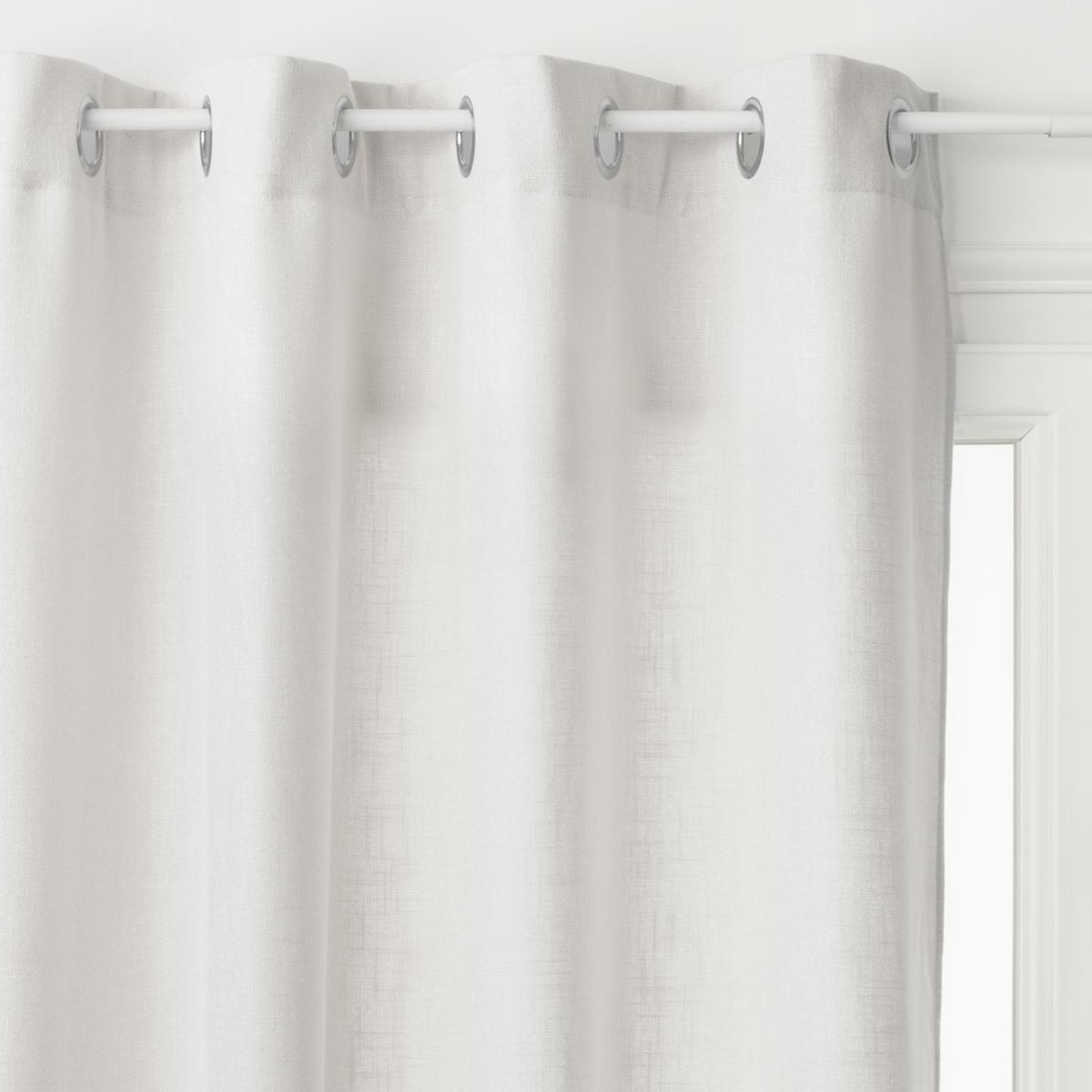 RIDEAU LEON IVOIRE 140X260CM