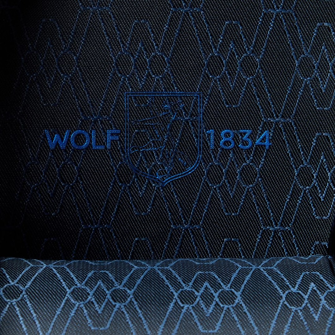 Wolf 1834 Earth 3er Uhrenrolle Blau