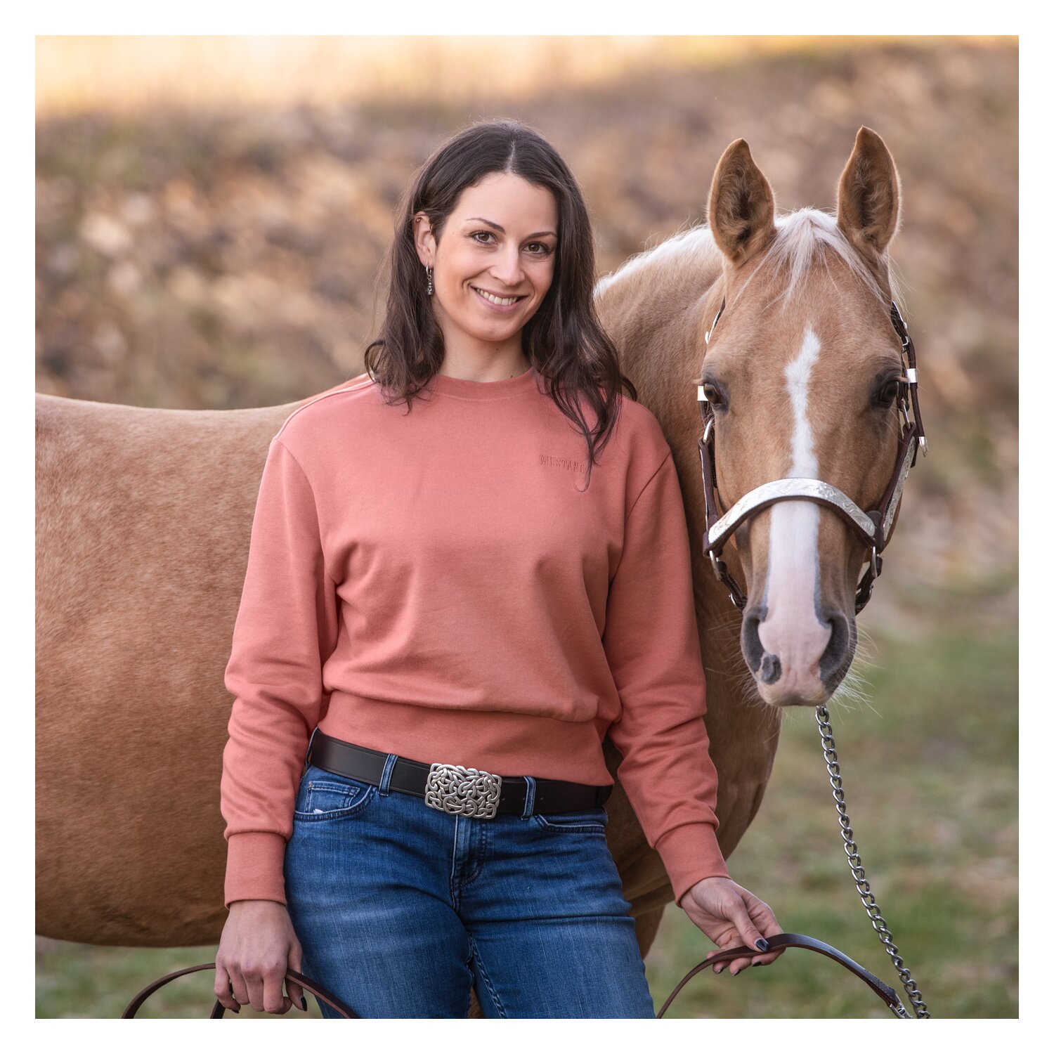 MUSTANG Sweatshirt  - desertsand