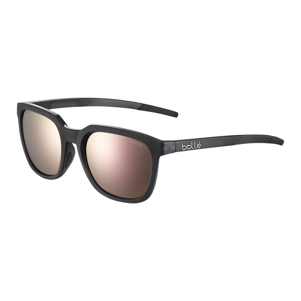 Bolle TALENT - Lunettes de soleil polarisés black/crystal matte/brown/pink