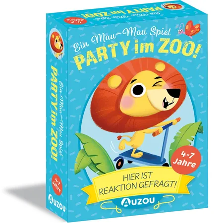 Auzou Party im Zoo - Ein Mau-Mau-Spiel