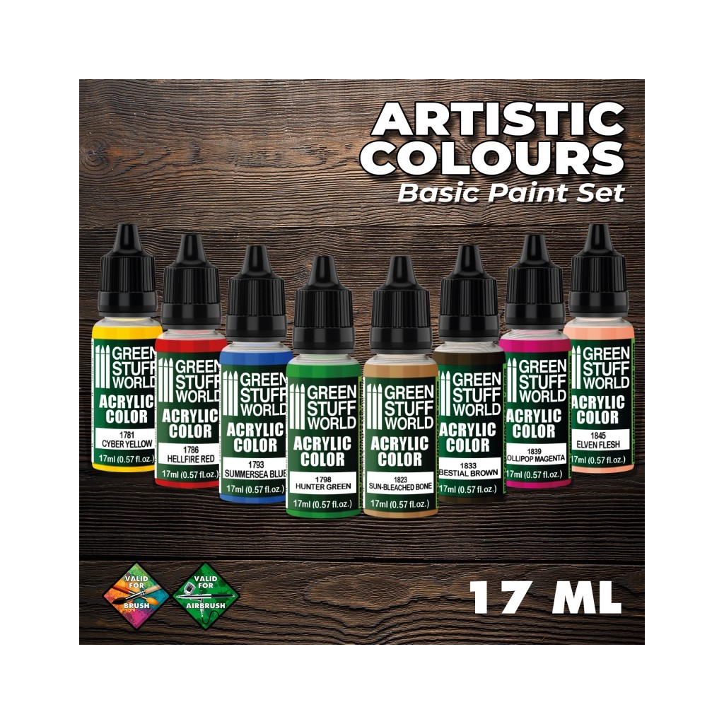 Set de Peintures de Base