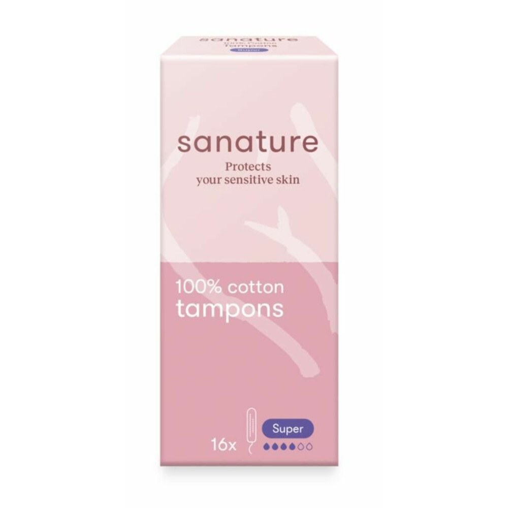 Sanature Tampons Super16 stuks