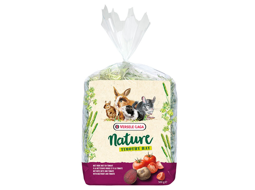 FENO TIMÓTEO VERSELE LAGA COM BETERRABA E TOMATE 500G