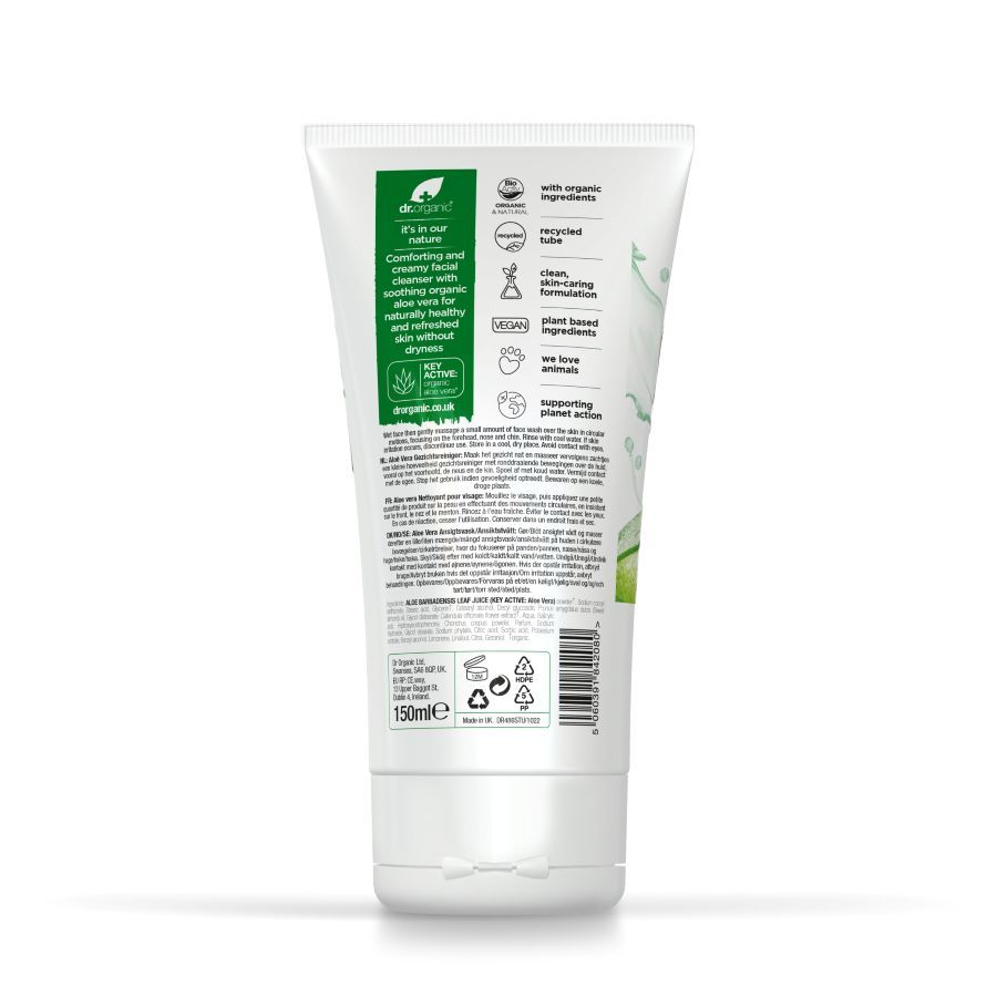 Dr. Organic Aloe Vera Creamy Face Wash