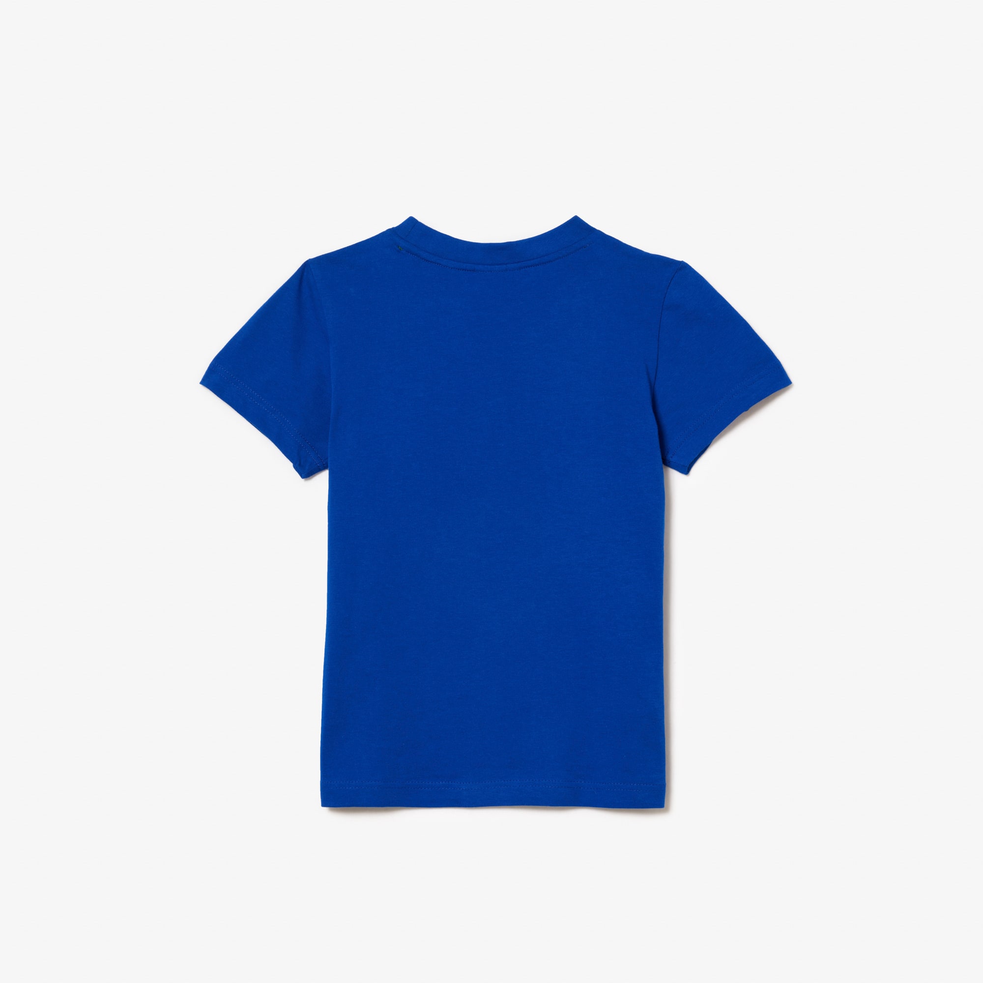 T-shirt uni en jersey de coton T-Shirts & Chemises - Bleu - Lacoste - Enfant