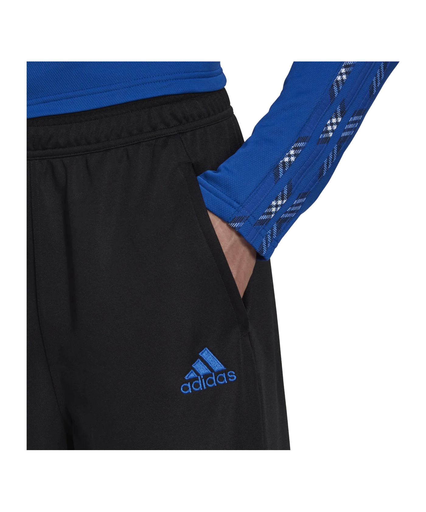 adidas Tiro 7/8 Hose Schwarz Blau