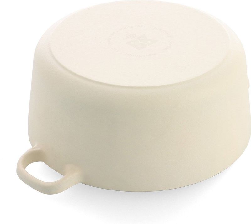 BK Bourgogne braadpan 28cm/6.7L Cream White - gietijzer - inductie