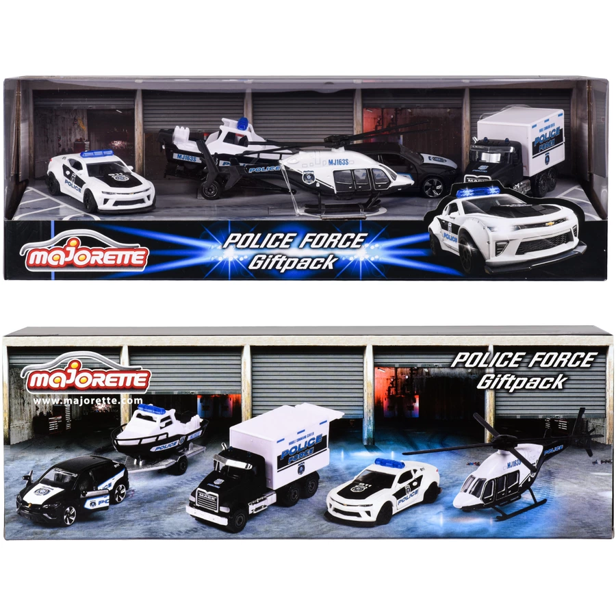 DICKIE Toys Police Force 4 Pieces Giftpack