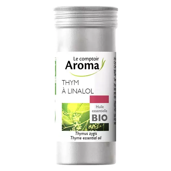 Óleo Essencial de Tomilho Orgânico Le Comptoir Aroma com Linalol 5ml