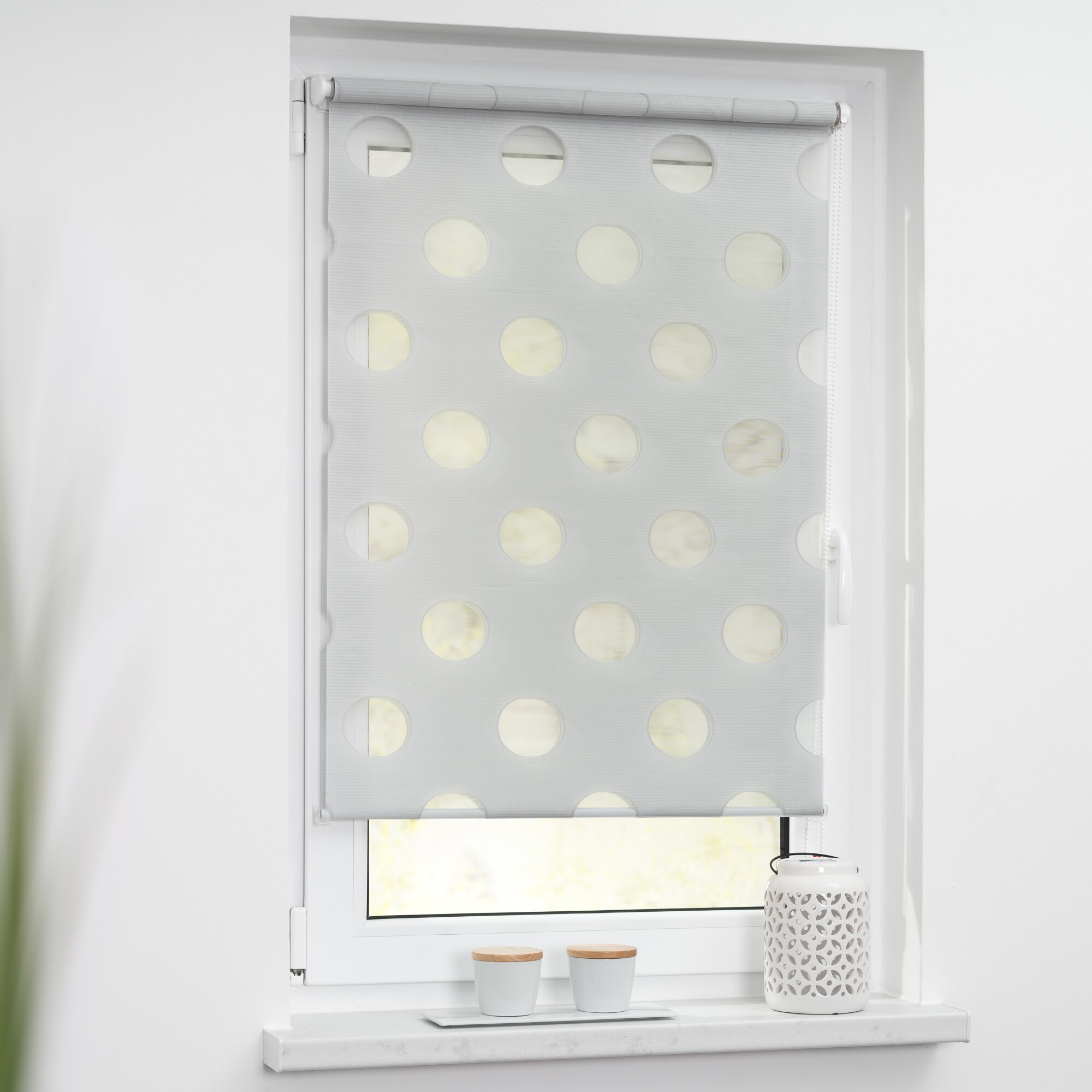 Lichtblick Duo Rollo Kreis Klemmfix, ohne Bohren
