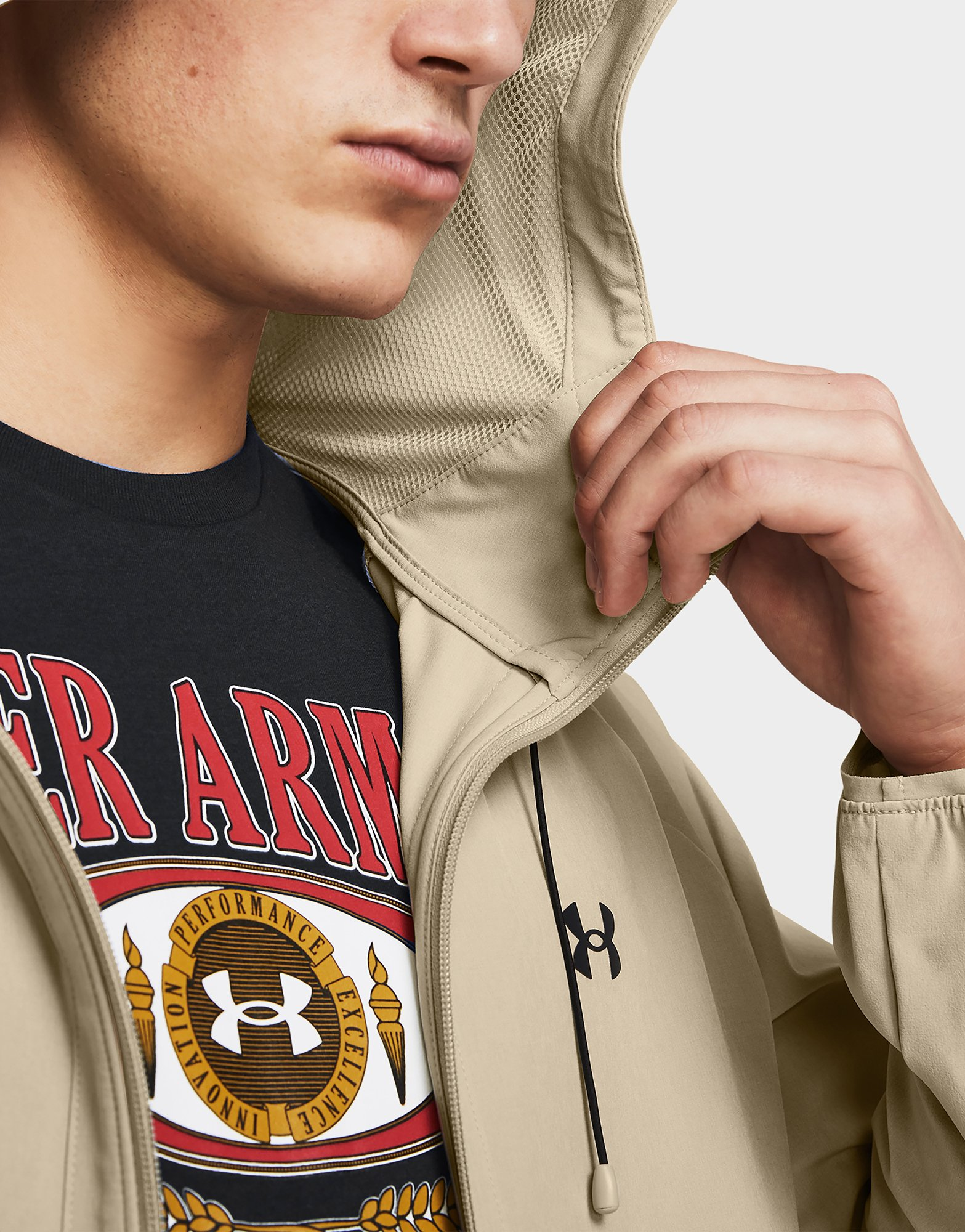 Under Armour Long-Sleeves UA Stretch Woven  Windbreaker