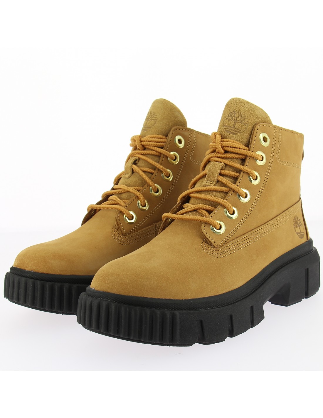 timberland boots femme greyfield lthr bt wht nubuck jaune