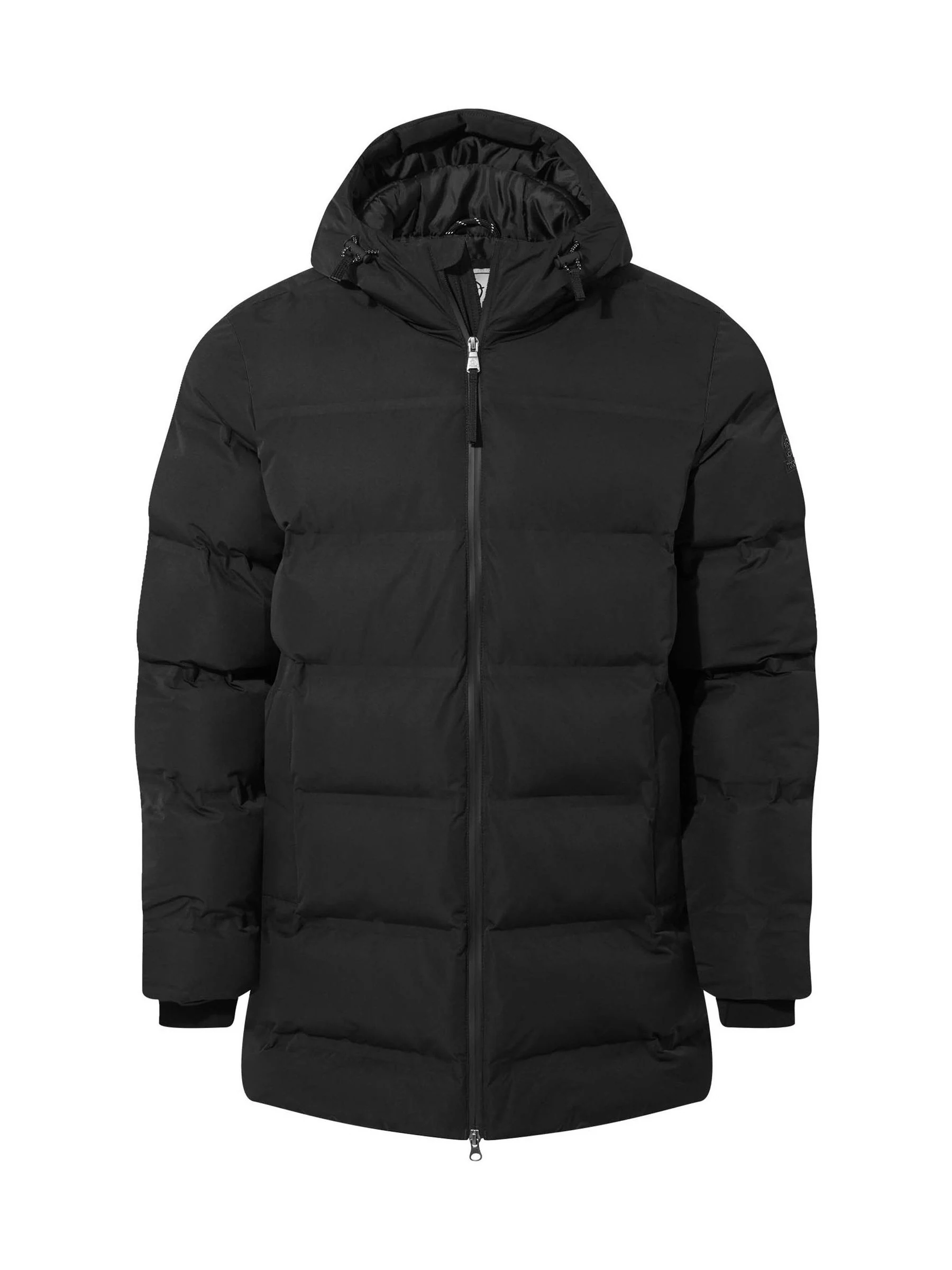 Zwart - Tog 24 - Brinkley herenparka met capuchon