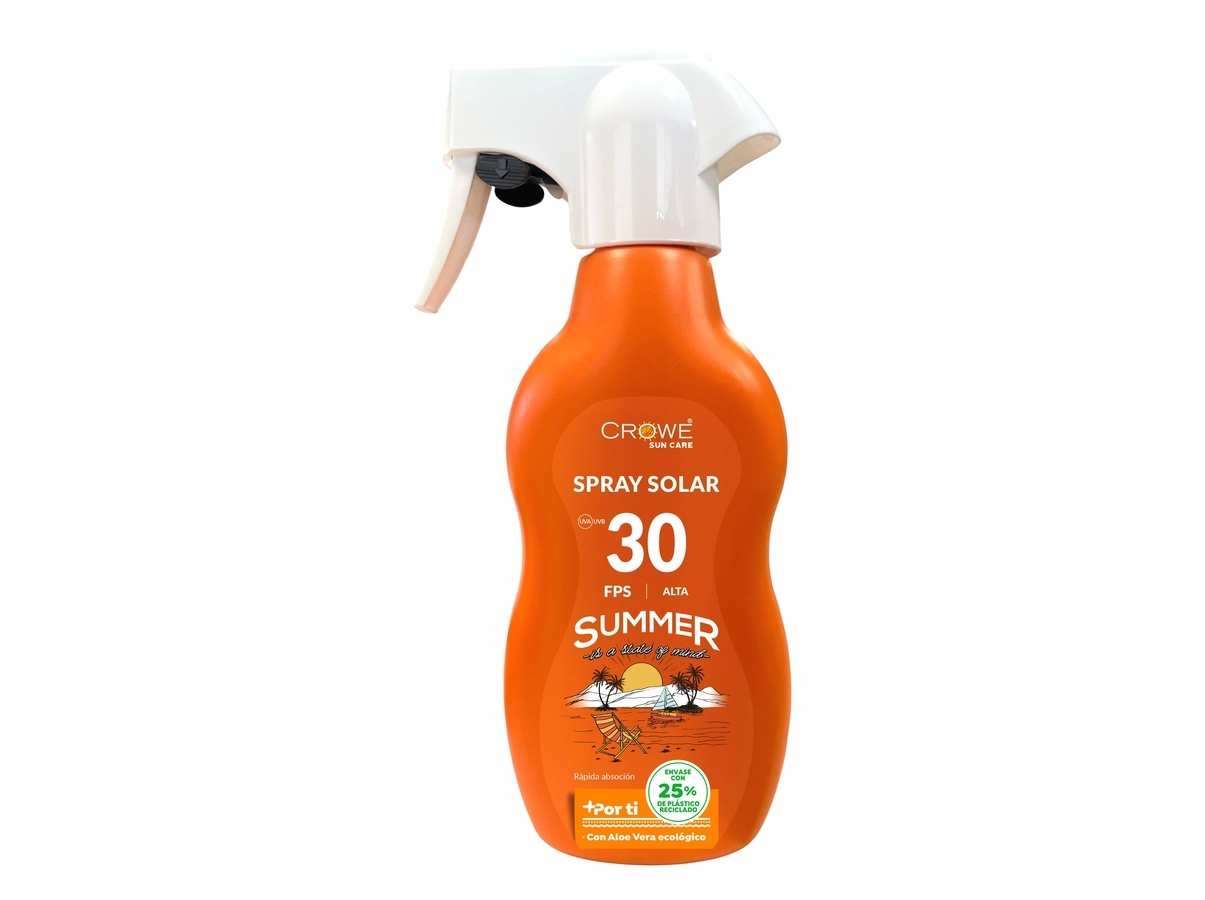 SPRAY PROTEÇÃO SOLAR CROWE F.P.30 250 ML