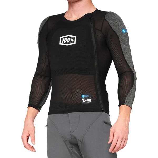 Dorsale vtt 100PERCENT TARKA LONG SLEEVE BLACK