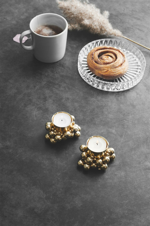 GEJST MOLEKYL Tealight 1 Brass Messing