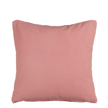 Kussen rood scallopes - l45xb45xh10cm