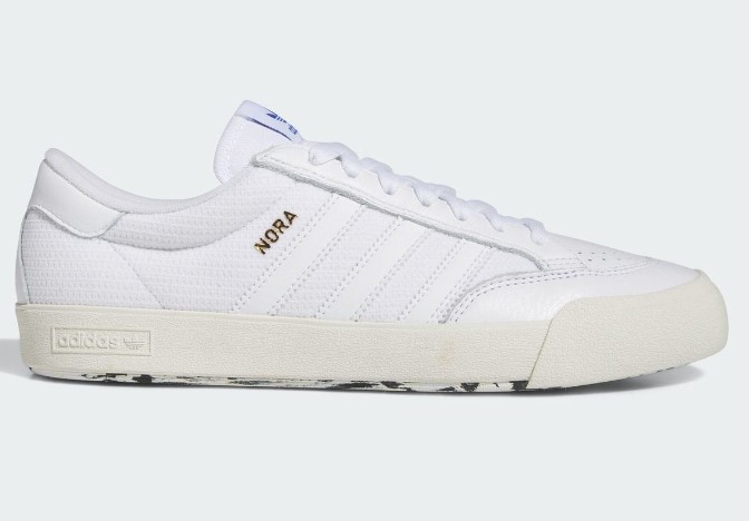 Adidas Skateboarding Nora White White Ivoire 4 US / 36 EU