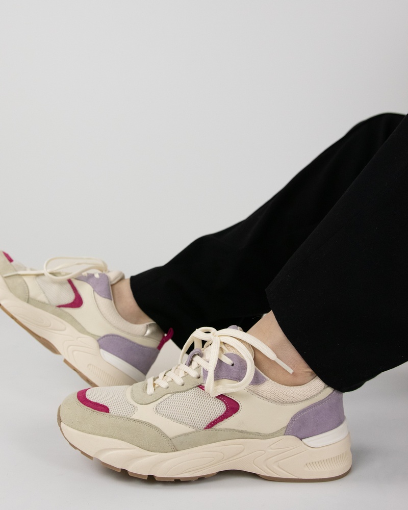 Nelson Dad Sneakers  - beige