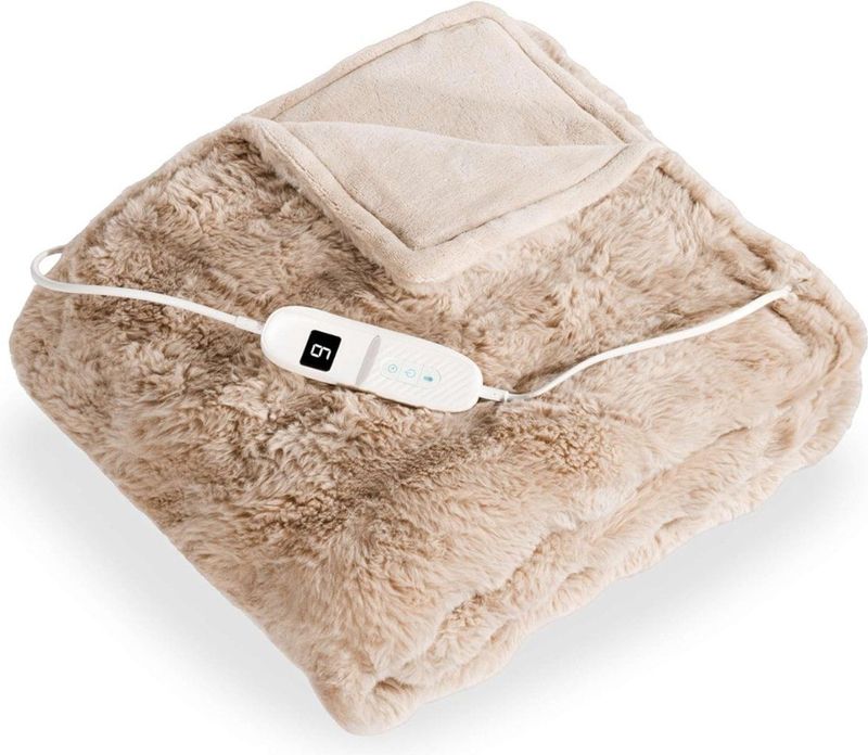 Elektrische Deken - Warmtedeken - 2 Personen - Snel Opwarmend - Wasbaar - Winter - Slaapkamer Comfort