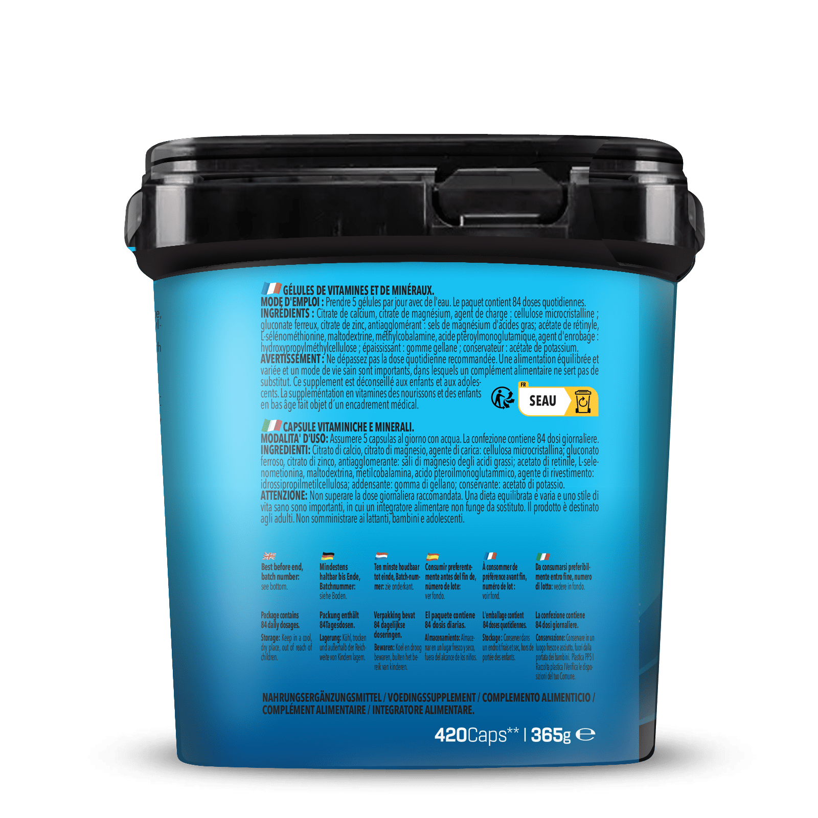 BIG PACK Mineral complex  (420 Kapseln)