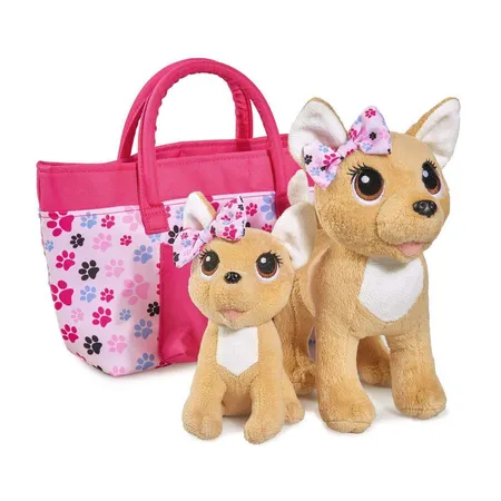 Simba Plüsch Chihuahuas in Tasche Happy Family