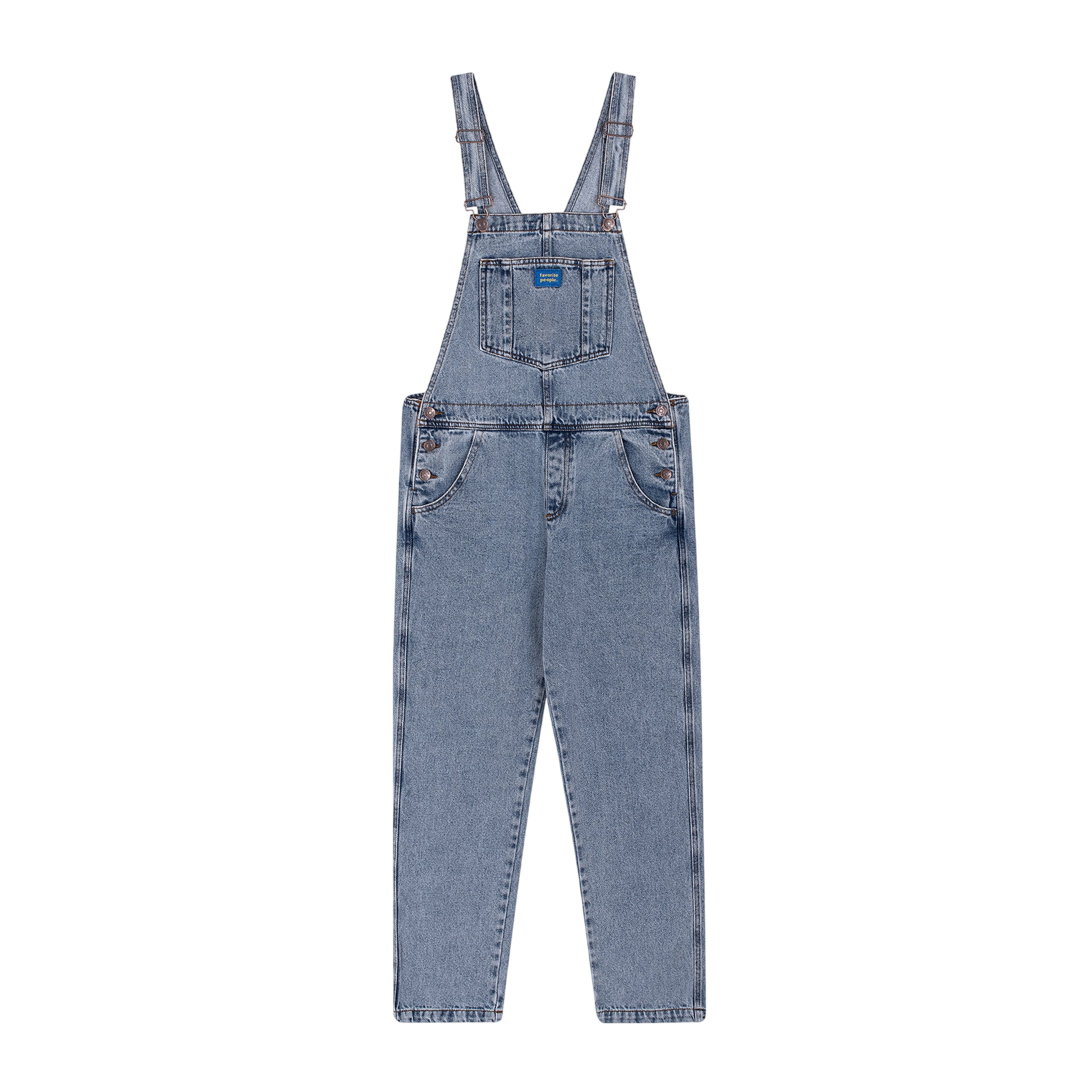 Adult Latzhose Denim