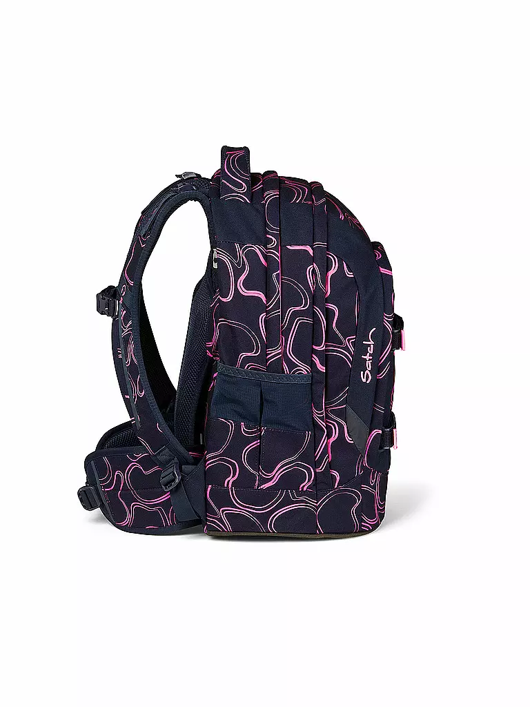 SATCH Schulrucksack Pack - Pink Supreme dunkelblau
