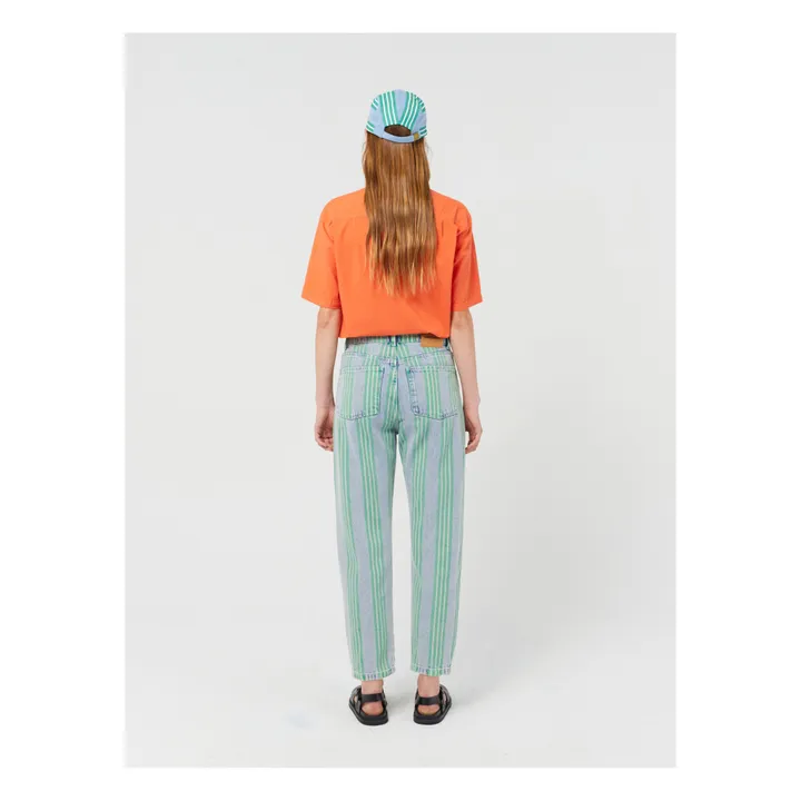 Bobo Choses Casquette Rayures x Smallable | Bleu