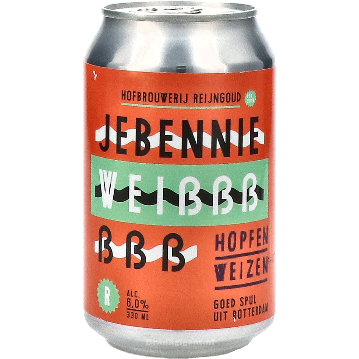 Reijngoud Je Bennie Weiss Hopfen Weizen 33 cl