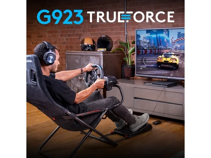 Logitech® | G923 - Rat og pedalsæt - kabling - for PC/ Playstation 4/ Playstation 5
