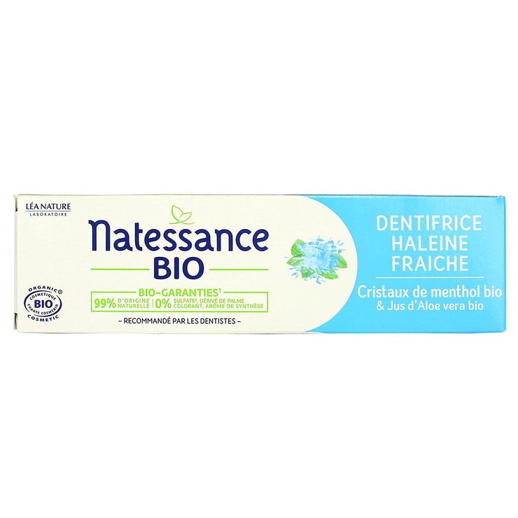Dentifrice haleine fraîche Bio 75ml