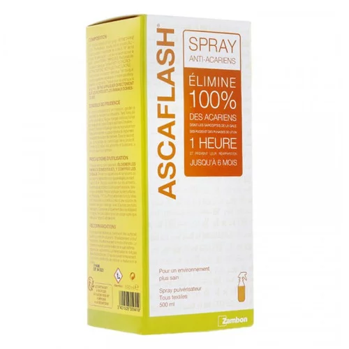 Spray Anti-Acariens Ascaflash - 500 ml