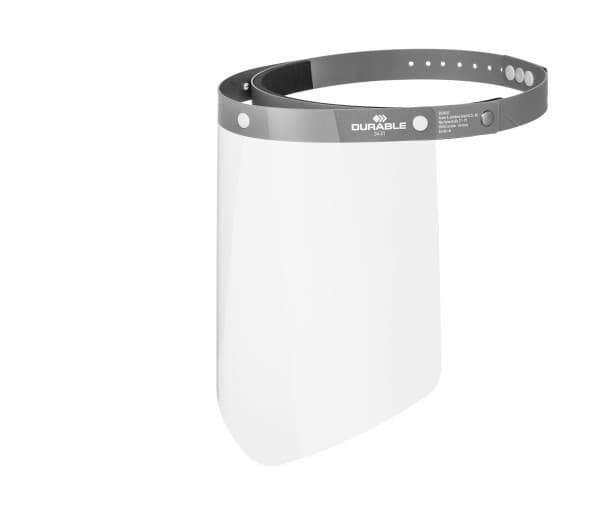 Ansigtsvisir Durable med vippefunktion - CE-mærket visir (1 stk.)